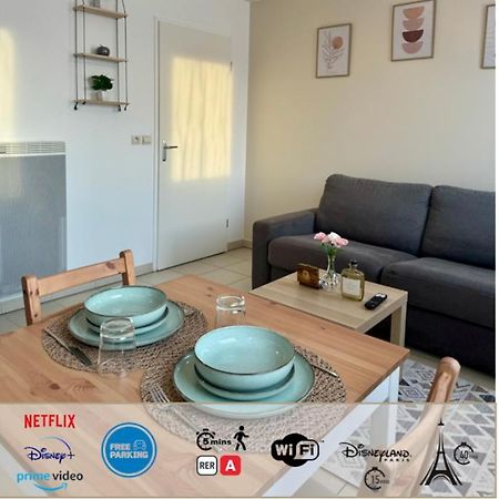 Charming & Cosy Apartment - 10Mn From Disneyland Bussy-Saint-Georges Luaran gambar