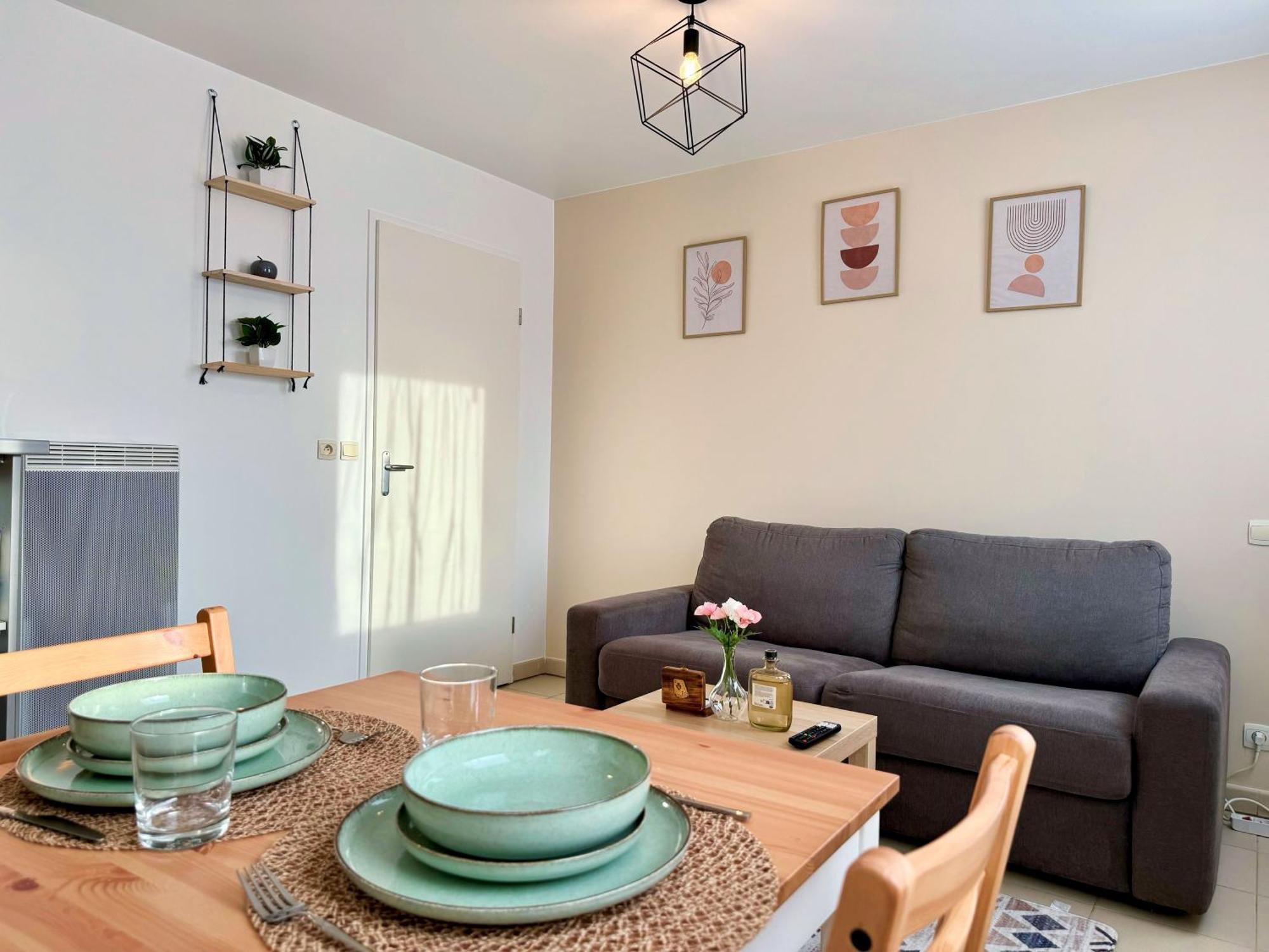Charming & Cosy Apartment - 10Mn From Disneyland Bussy-Saint-Georges Luaran gambar